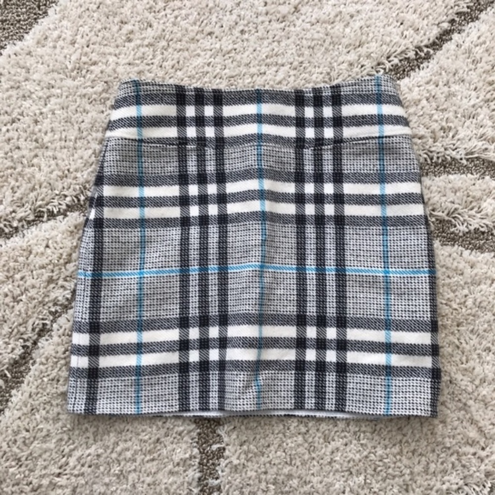 Burberry Plaid Skirt